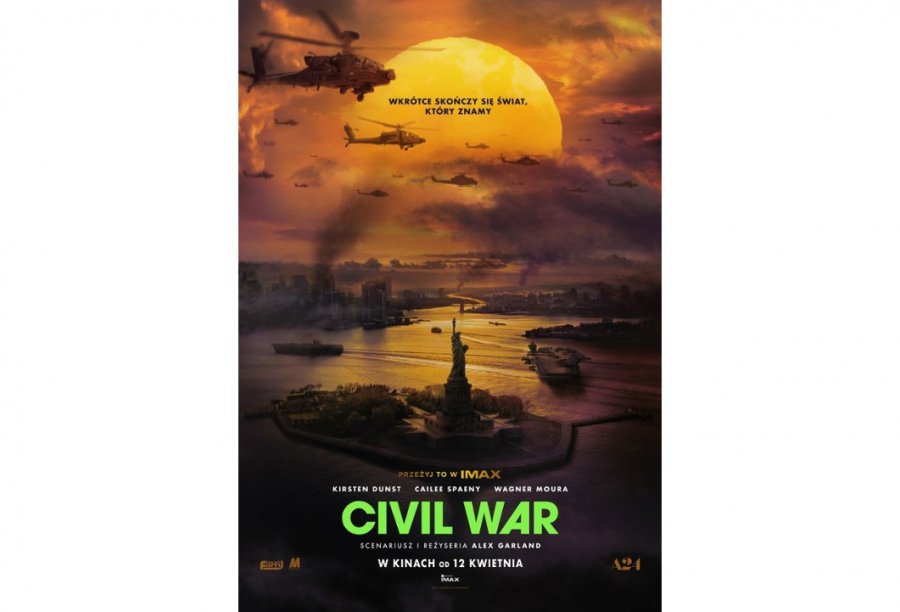 Co grają w lokalnych kinach? „Civil War" w Trzebini, Chrzanowie i Libiążu