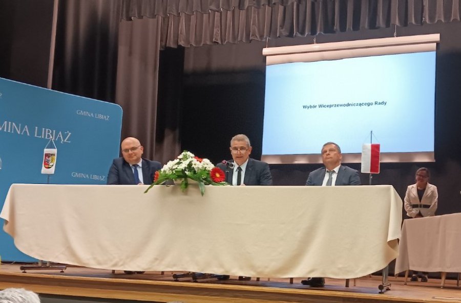 Radni w Libiążu wybrali przewodniczącego i wiceprzewodniczących nowej rady 