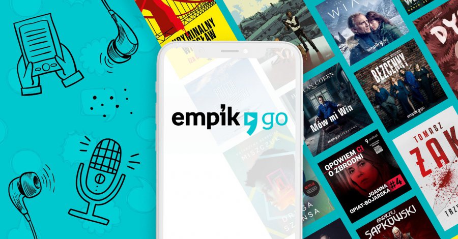 Audiobookowe, ebookowe i podcastowe listy bestsellerów w Empik Go w marcu 2024 r.