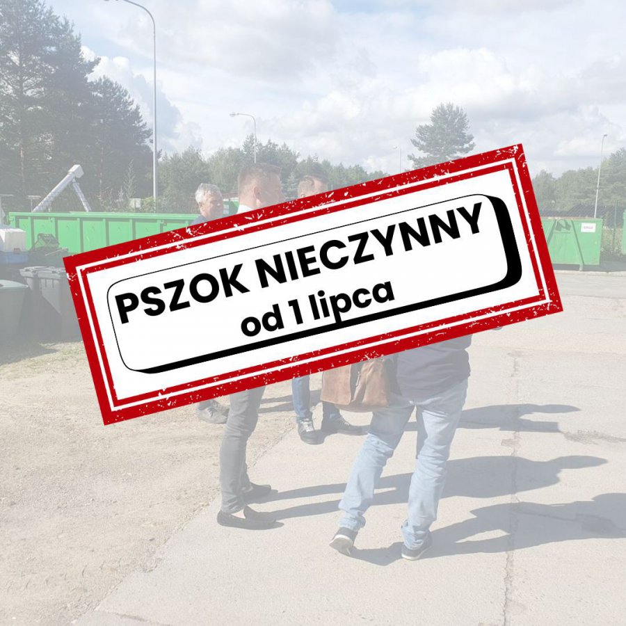 Od 1 lipca PSZOK w Libiążu nieczynny do odwołania