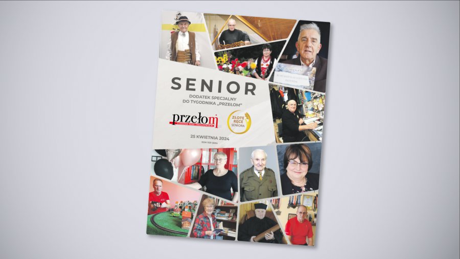 Zobacz pełen porad i ciekawostek 16-stronicowy dodatek "Senior"  